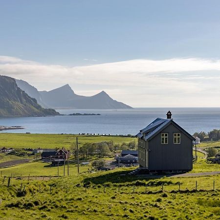 Feriehus Med Flott Havutsikt Ved Hauklandstranden Leknes Exterior photo