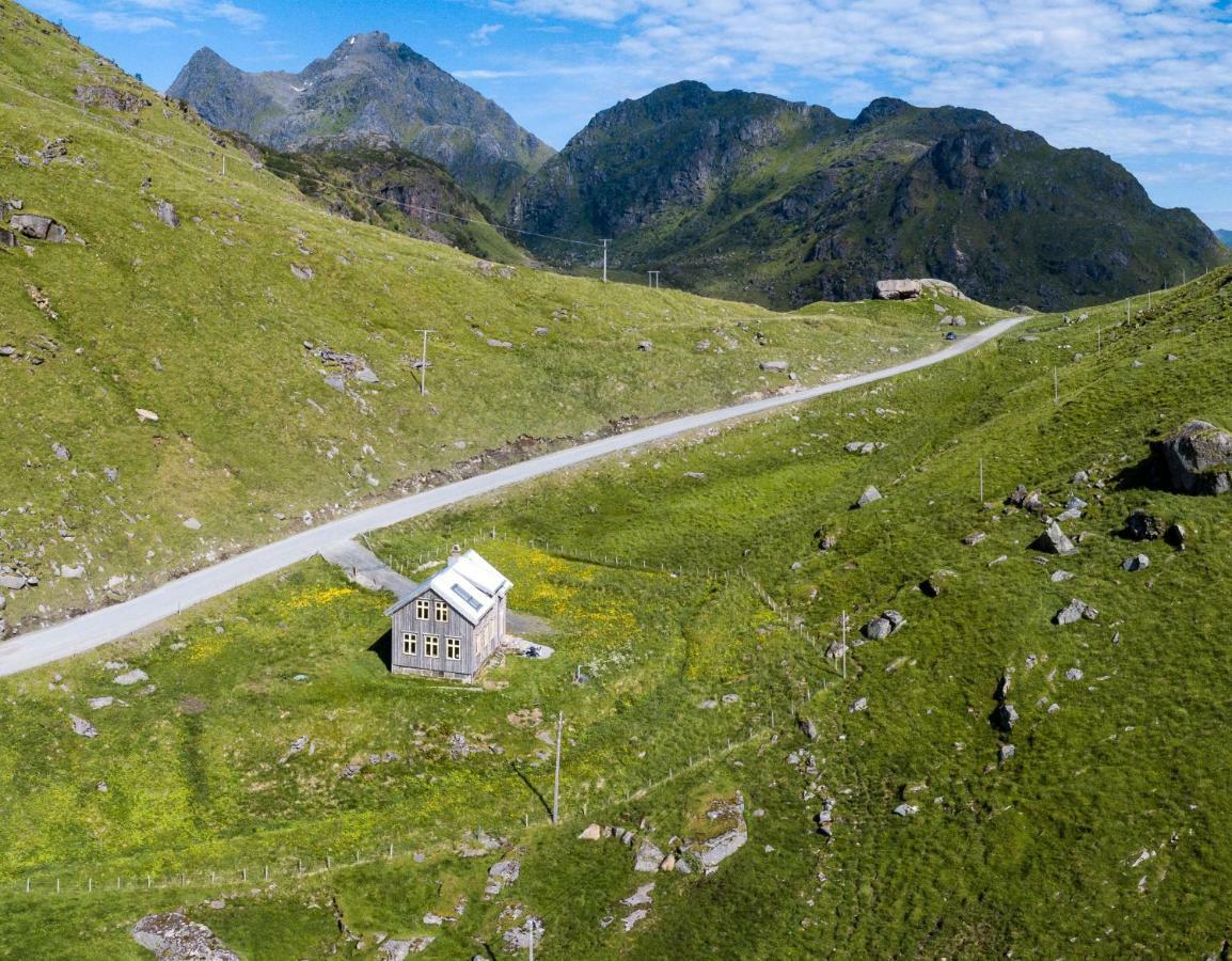 Feriehus Med Flott Havutsikt Ved Hauklandstranden Leknes Exterior photo
